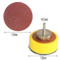 1" 2 inch Sanding Disc Hook-Loop Sandpaper Grinding Disc Polishing Pad for Drill Rotary Tools 1/4" Shank1/8" 60-5000 G